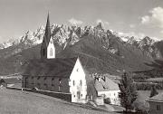 Kirche Toblach Aufkirchen Hl. Maria (Positivo) di Foto Edizioni Ghedina (1950/01/01 - 1969/12/31)
