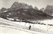 Wintersport, Skipisten Sexten (Positivo) di Foto Edizioni Ghedina (1950/01/01 - 1969/12/31)