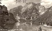 Hotel Pragser Wildsee / Lago di Braies (Positivo) di Foto Fränzl (1950/01/01 - 1969/12/31)