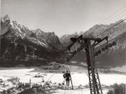 Kirche Toblach Pfarrkirche Hl. Johannes der Täufer (Positivo) di Foto Edizioni Ghedina (1950/01/01 - 1969/12/31)
