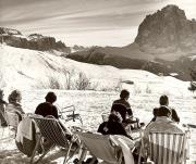 Liegestuhl / Liege (Positivo) di Foto Elisabeth Fuchs-Hauffen, Überlingen/Bodensee (1960/01/01 - 1989/12/31)