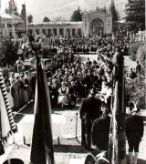 Schützenformation (Positivo) di Foto Elisabeth Fuchs-Hauffen, Überlingen/Bodensee (1950/01/01 - 1979/12/31)