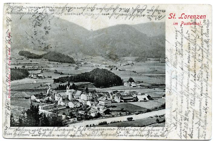 Ansicht von St. Lorenzen im Pustertal