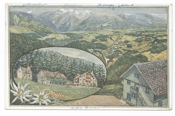 Bad Ramwald (1314 m) bei St. Lorenzen im Pustertal, Tirol.