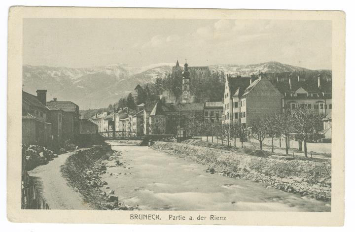 Bruneck an der Rienz im Pustertal