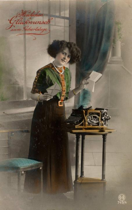 Sweetly Adorable Little Vintage Bluebirds To Wish You The Happiest