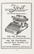 macchina da scrivere (Positivo) di Yost Writing Machine Co. (1984/01/01 - 1984/12/31)