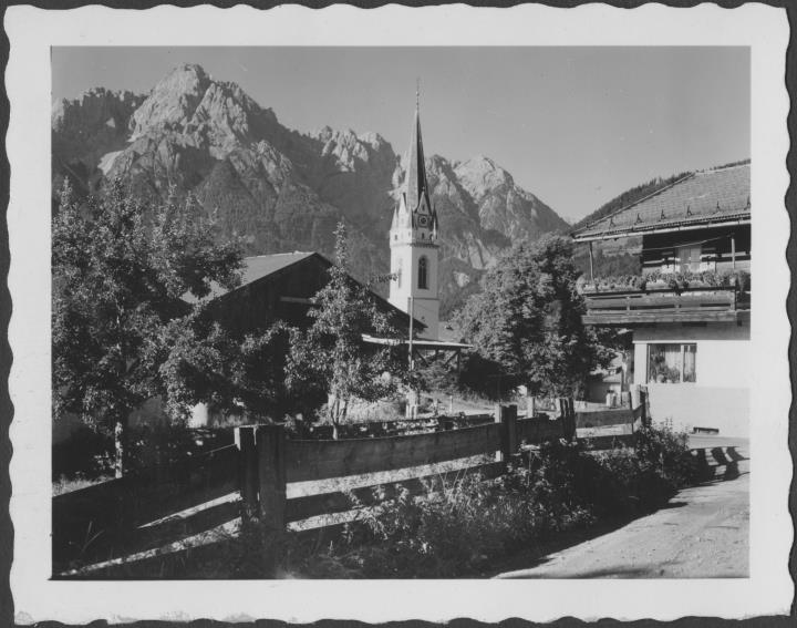 Maso e la Chiesa parrocchiale di S. Andrea, Lienz