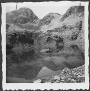 Blick auf die Neualplseen, nahe Zettersfeld