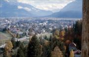 Blick auf Lienz von Schloss Bruck aus gesehen