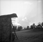 Sonnenuntergang mit Harpfe, Lienzer Talboden