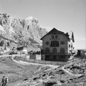 Falzaregopass mit Gasthof Passo Falzerego