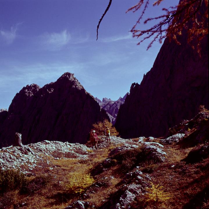 Lienzer Dolomiten - Blick auf Laserzwand - Roter Turm
