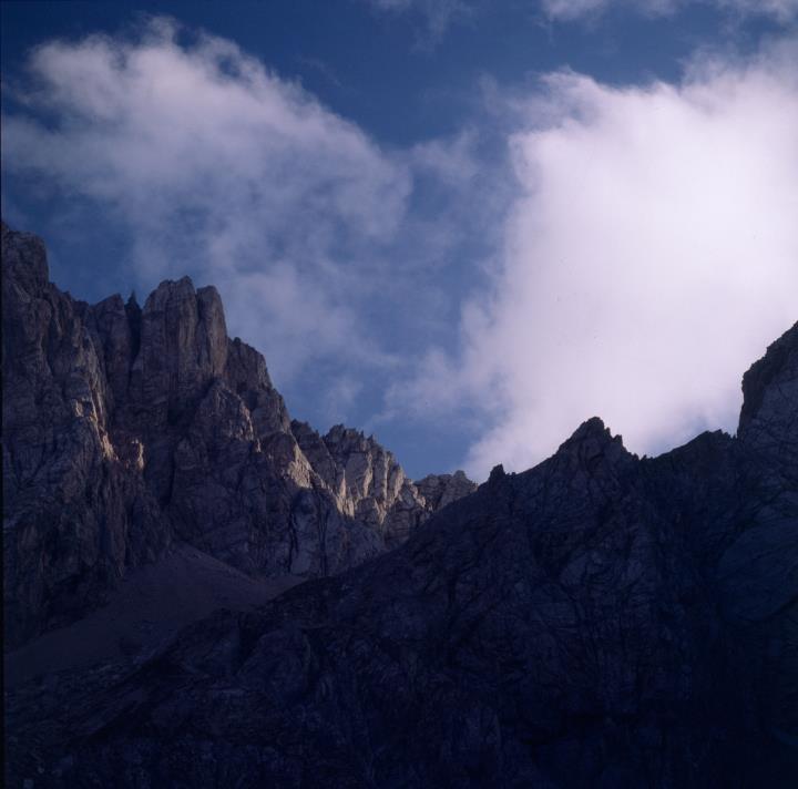 Lienzer Dolomiten - Blick auf Bügeleisenkante
