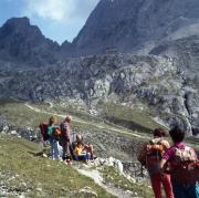 Lienzer Dolomiten - Bügeleisenkante - Aufstieg Karlsbader Hütte