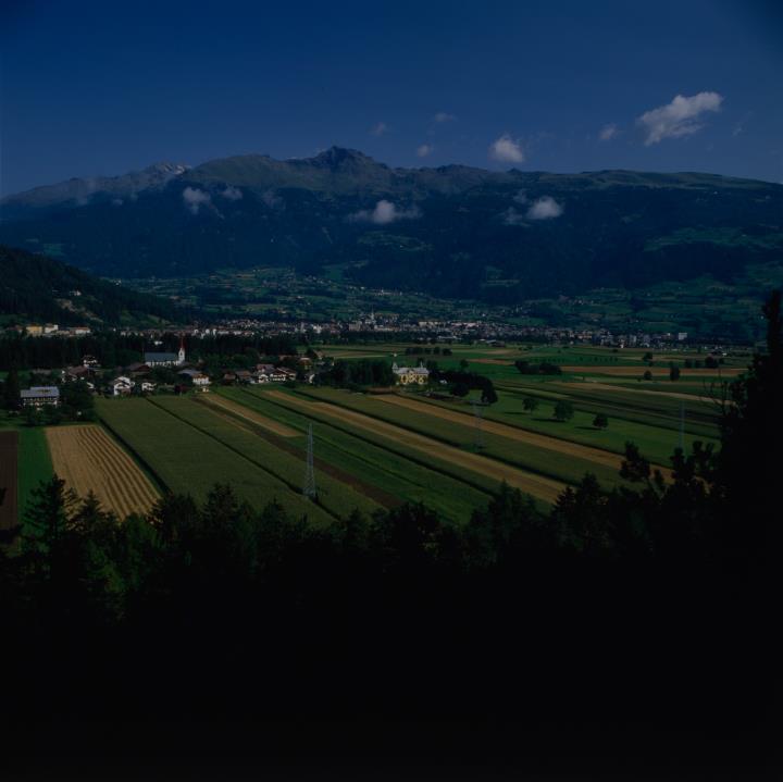 Vista da Amlach sul monte Schleinitz