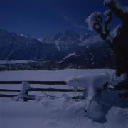 Blick vom Gaimberg auf Spitzkofel