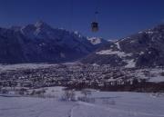 Gondelbahn Zettersfeld mit Blick auf Lienz