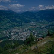 Blick von Hochstein auf Lienz gegen Iselsberg