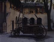 Feuerspritze auf Schloss Bruck