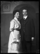 Studioaufnahme. Gruppenporträt, ein Mann und eine Frau