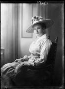 Ripresa in studio. Ritratto di una donna