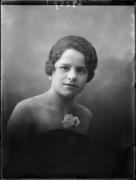 Ripresa in studio. Ritratto di una donna