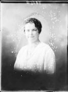 Ripresa in studio. Ritratto di una donna