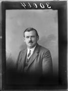 Ripresa in studio. Ritratto di un uomo