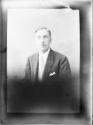 Ripresa in studio. Ritratto di un uomo