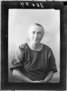 Ripresa in studio. Ritratto di una donna