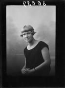 Ripresa in studio. Ritratto di una donna