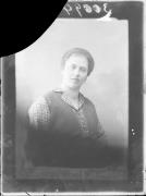 Ripresa in studio. Ritratto di una donna