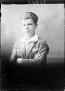 Ripresa in studio. Ritratto di un uomo