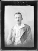 Ripresa in studio. Ritratto di un uomo