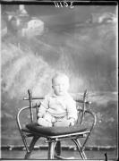 Ripresa in studio. Ritratto di un bimbo