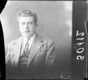 Ripresa in studio. Ritratto di un uomo