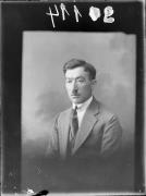 Ripresa in studio. Ritratto di un uomo