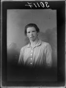 Ripresa in studio. Ritratto di una donna