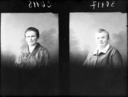 Ripresa in studio. Due ritratti di una donna