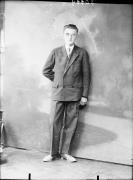 Ripresa in studio. Ritratto di un uomo