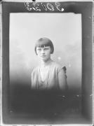 Ripresa in studio. Ritratto di una donna