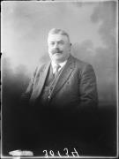 Ripresa in studio. Ritratto di un uomo