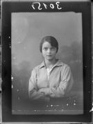 Ripresa in studio. Ritratto di una donna