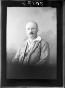 Ripresa in studio. Ritratto di un uomo