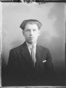 Ripresa in studio. Ritratto di un uomo