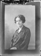 Ripresa in studio. Ritratto di una donna