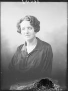 Ripresa in studio. Ritratto di una donna