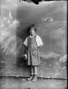 Ripresa in studio. Ritratto di una donna