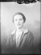 Ripresa in studio. Ritratto di una donna